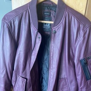 Diesel real leather jacket